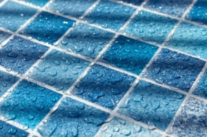 pool tile glass bead cleaning